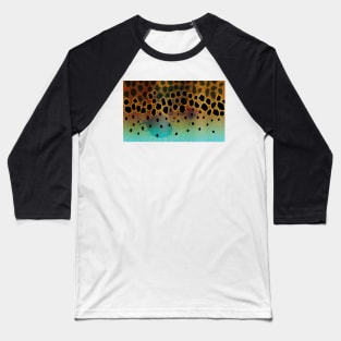 RAINBOW CAMO TEXTURE Baseball T-Shirt